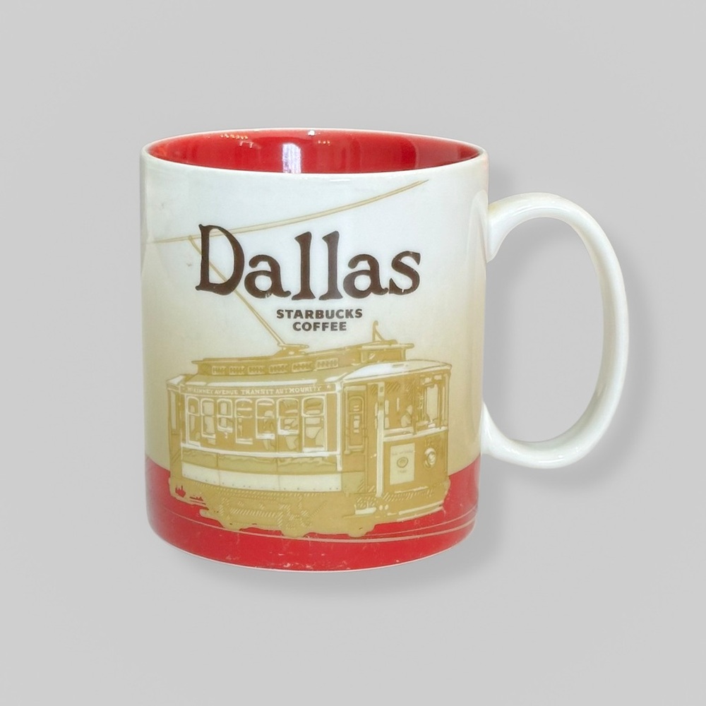 Starbucks Dallas Global Icon City Collector Series 16 oz Coffee Cup Mug 2009